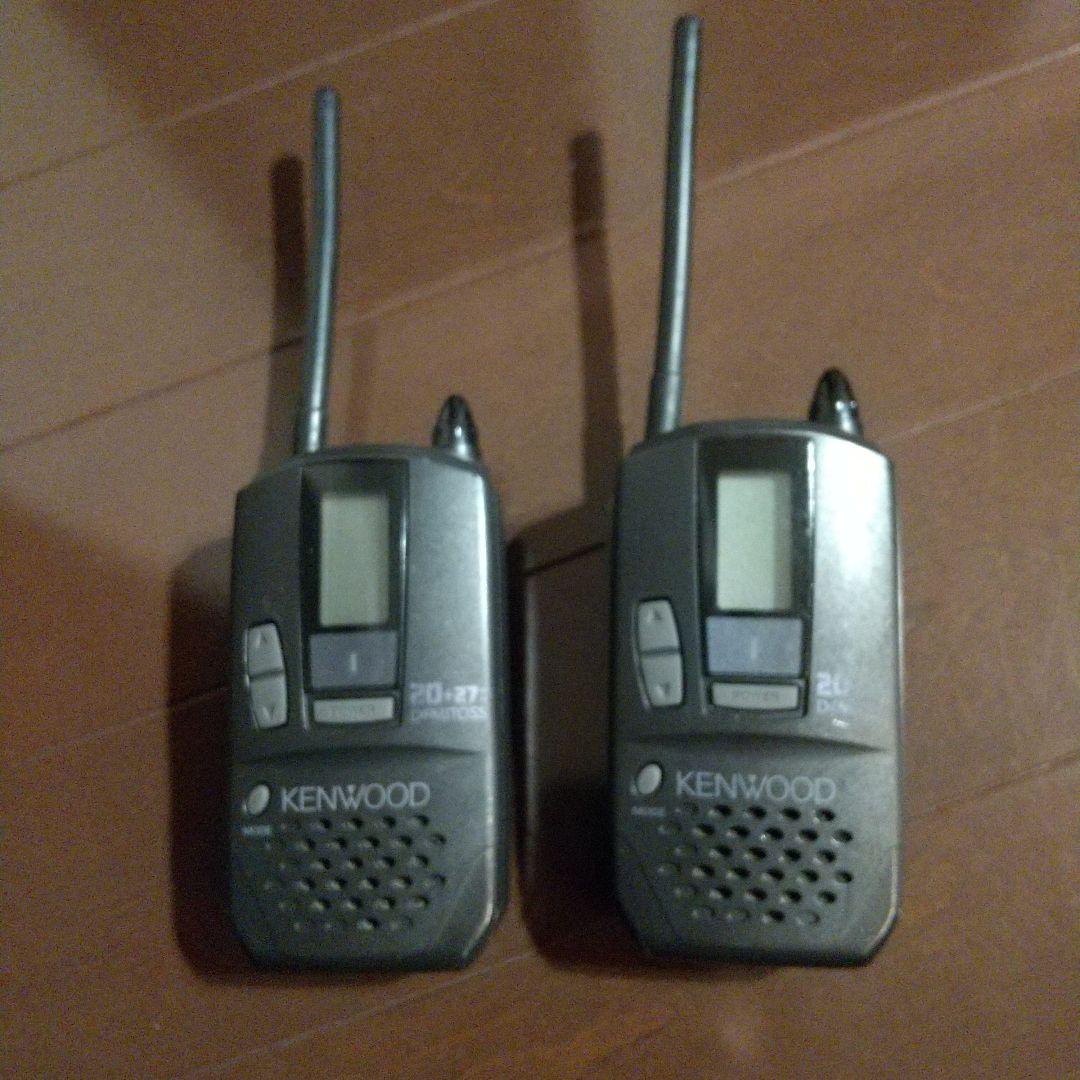 KENWOOD トランシーバー Demitoss UBZ-BG20R - メルカリ