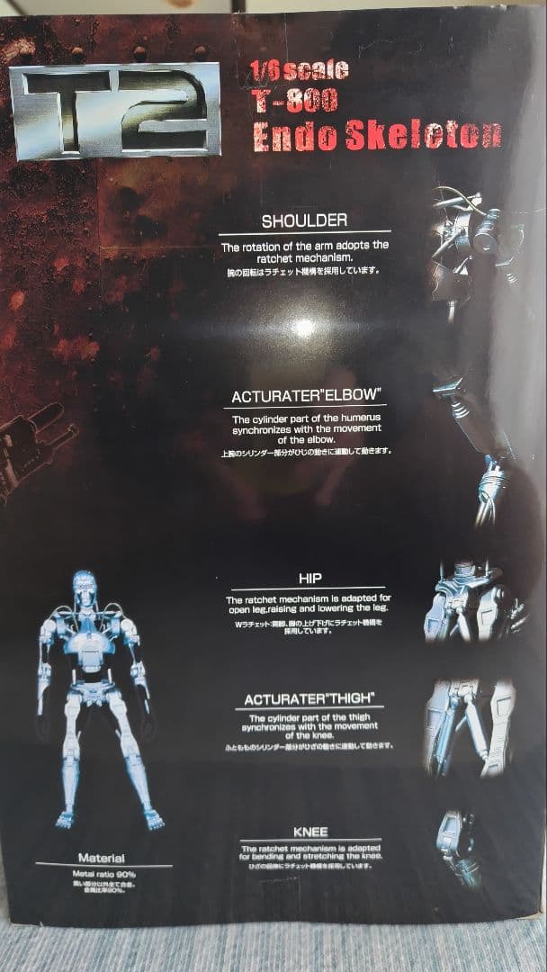 未開封　新世紀合金　ターミネーター2　T-800　エンドスケルトン 　限定版