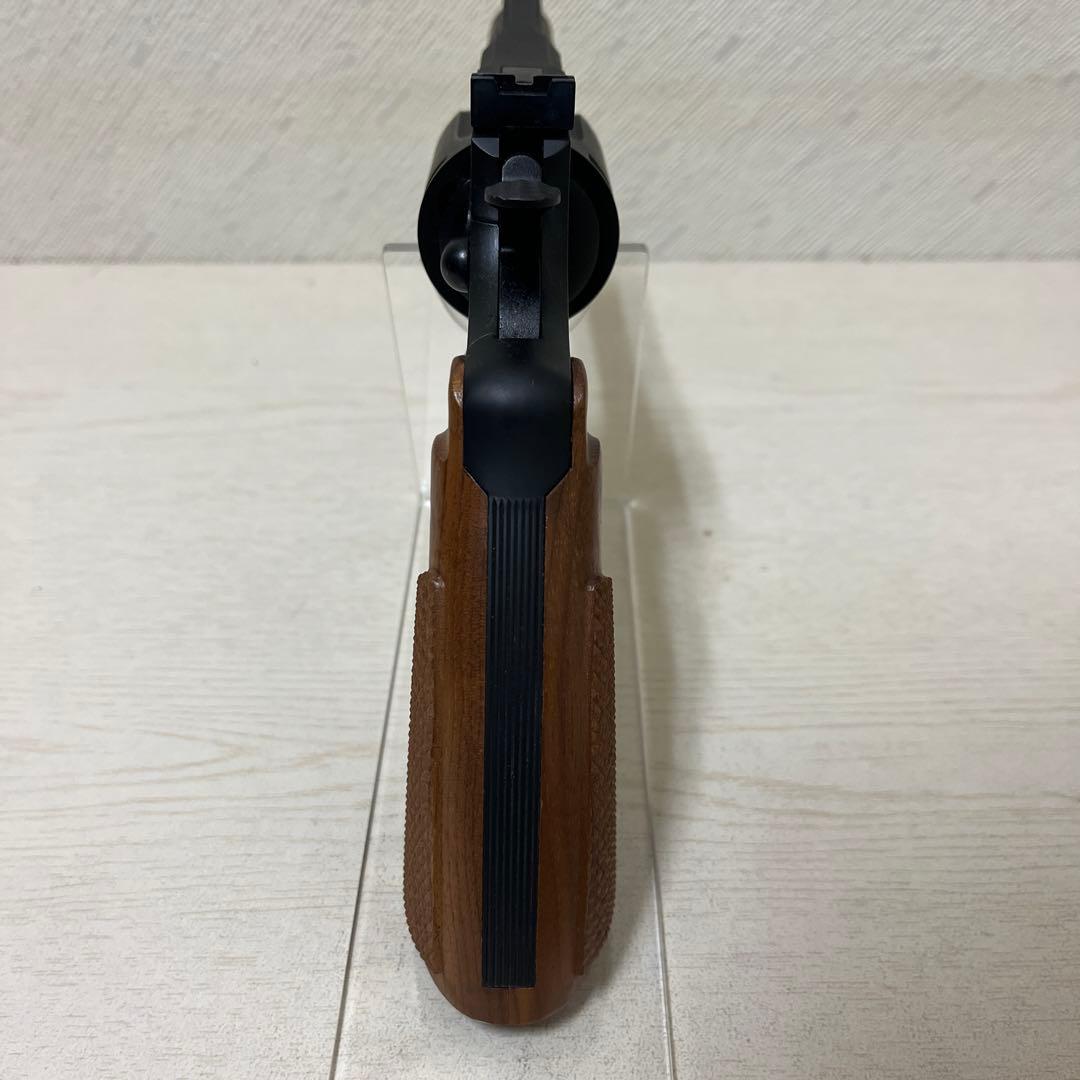 【タナカ モデルガン】コルト パイソン4インチ 冴羽獠モデル　木製グリップ交換済