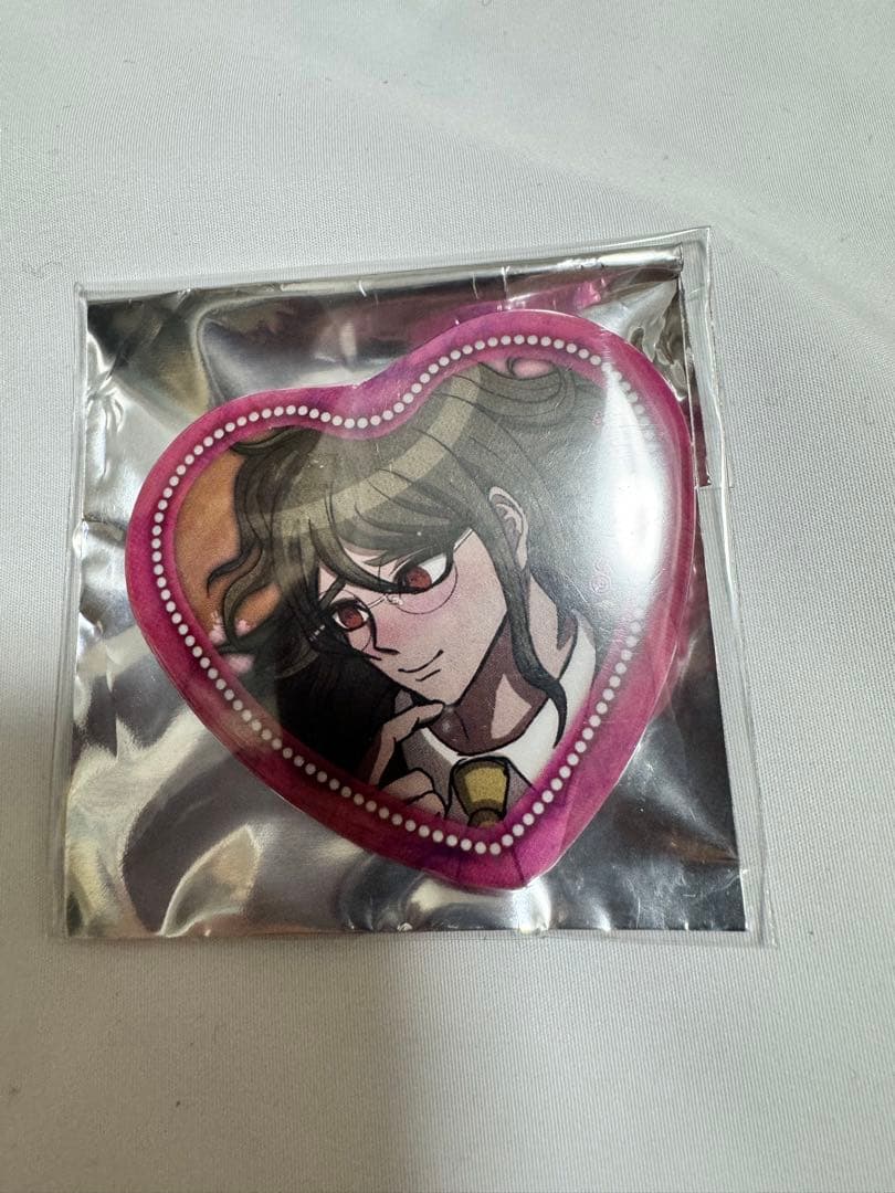 照れ顔ハート缶バッジ 獄原ゴン太 ダンガンロンパV3 ダンガンロンパ