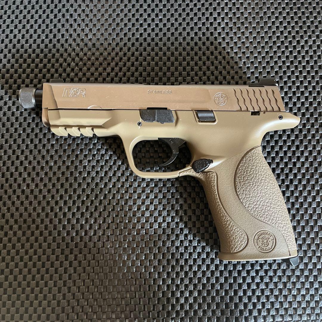 東京マルイ M&P9 Vカスタム PC ポート付きアウターバレル デトネーター