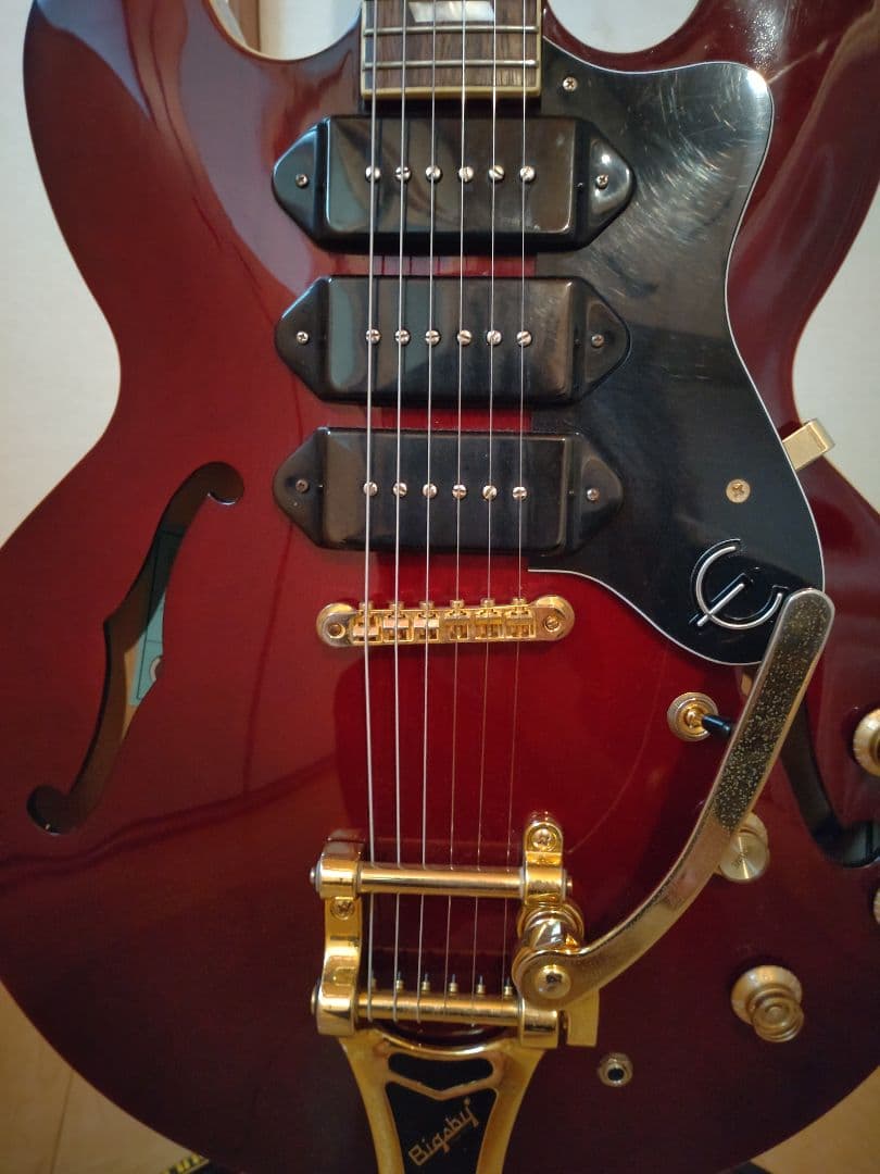 Epiphone Riviera Custom P93 ワインレッド