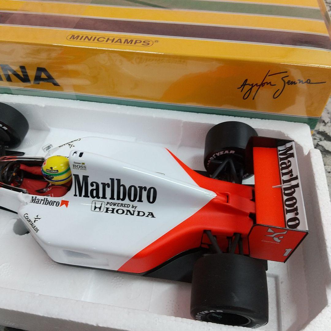 1/18 PMA MP4/7 マクラーレンホンダ セナ 1992 マルボロ仕様