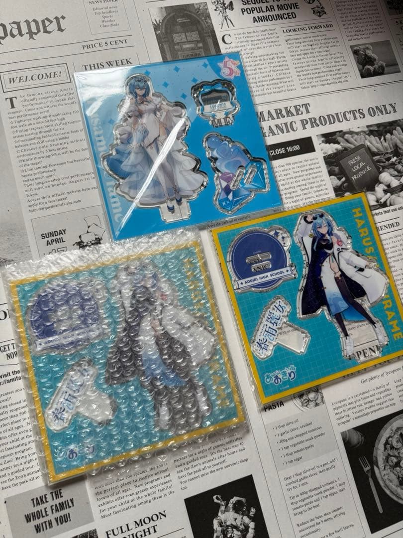 あおぎり高校 春雨麗女 グッズ まとめ売り