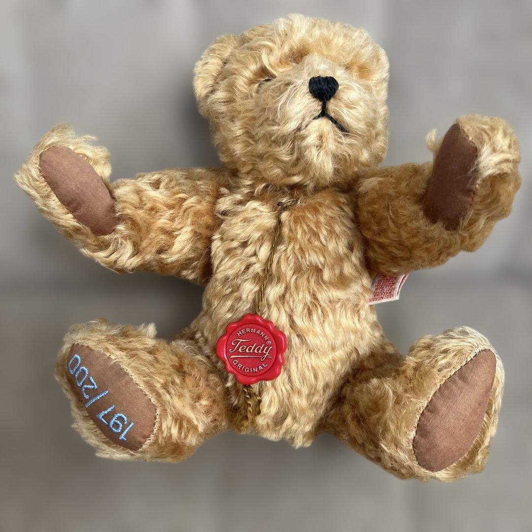 Hermann Teddy ぬいぐるみ オリジナルタグ付き　限定