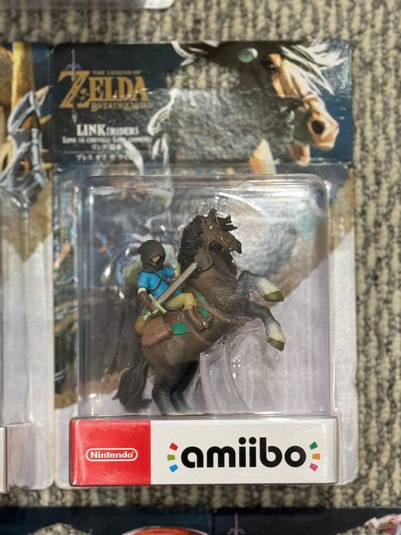 ゼルダamiibo】フィギュア 8体セット【ブレスオブザワイルド】