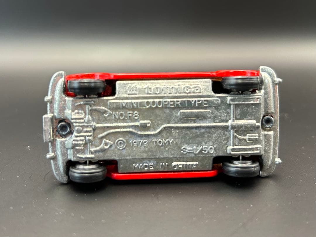 tomica MINI COOPER ミニクーパー　トラフィック特注　ミニカー
