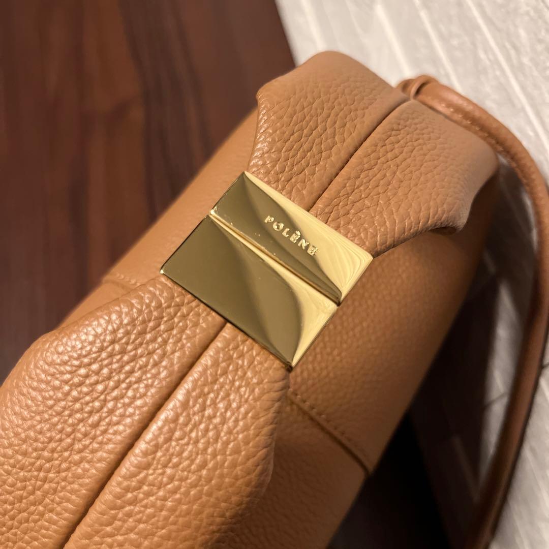 POLÈNE ポレーヌ Beri キャメル【公式サイト購入】　保管袋付き