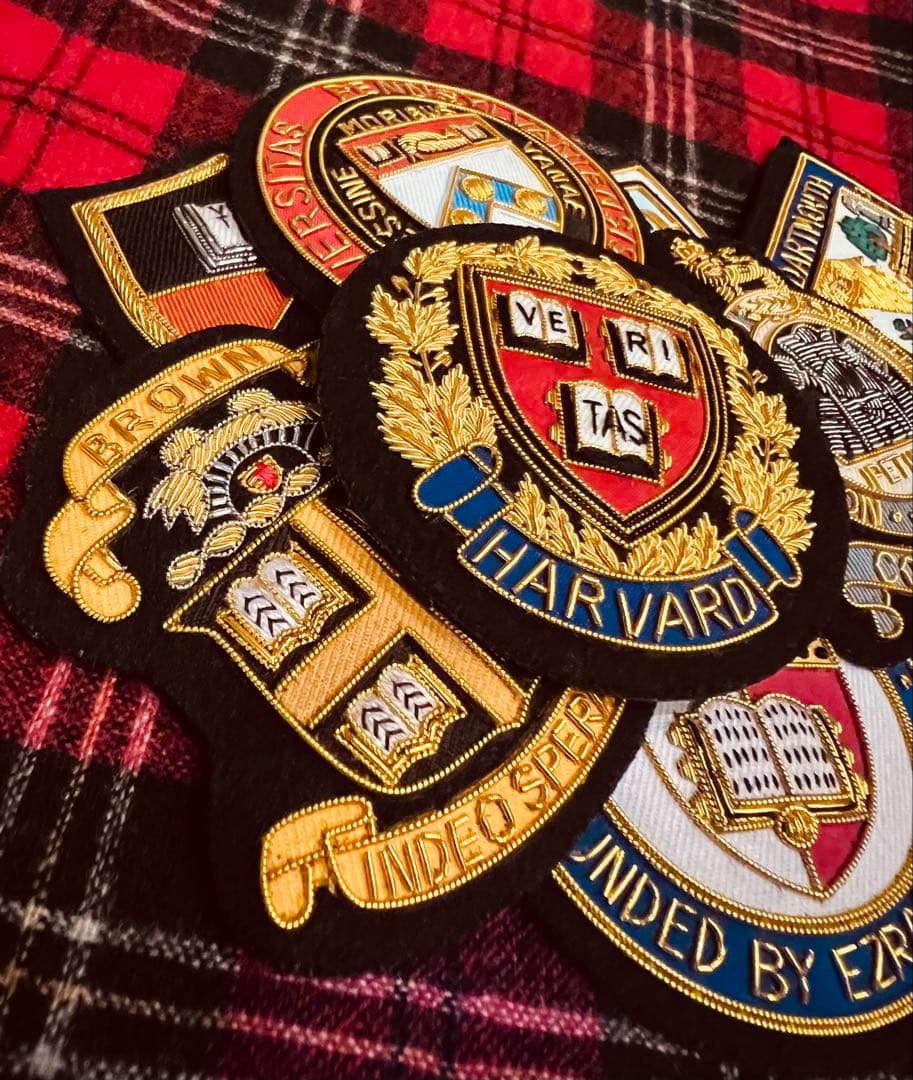 ⭐️アメリカ東部8大学 アイビーリーグ校章エンブレム額装 | 「昭和と