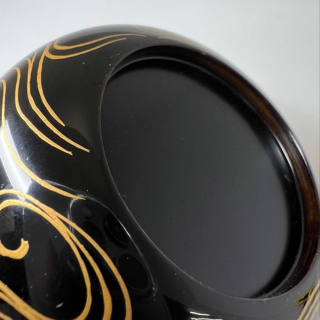 ☆茶3 高橋峯房造 流水千鳥 平棗 共箱 高さ5.5/口径7.4cm - メルカリ