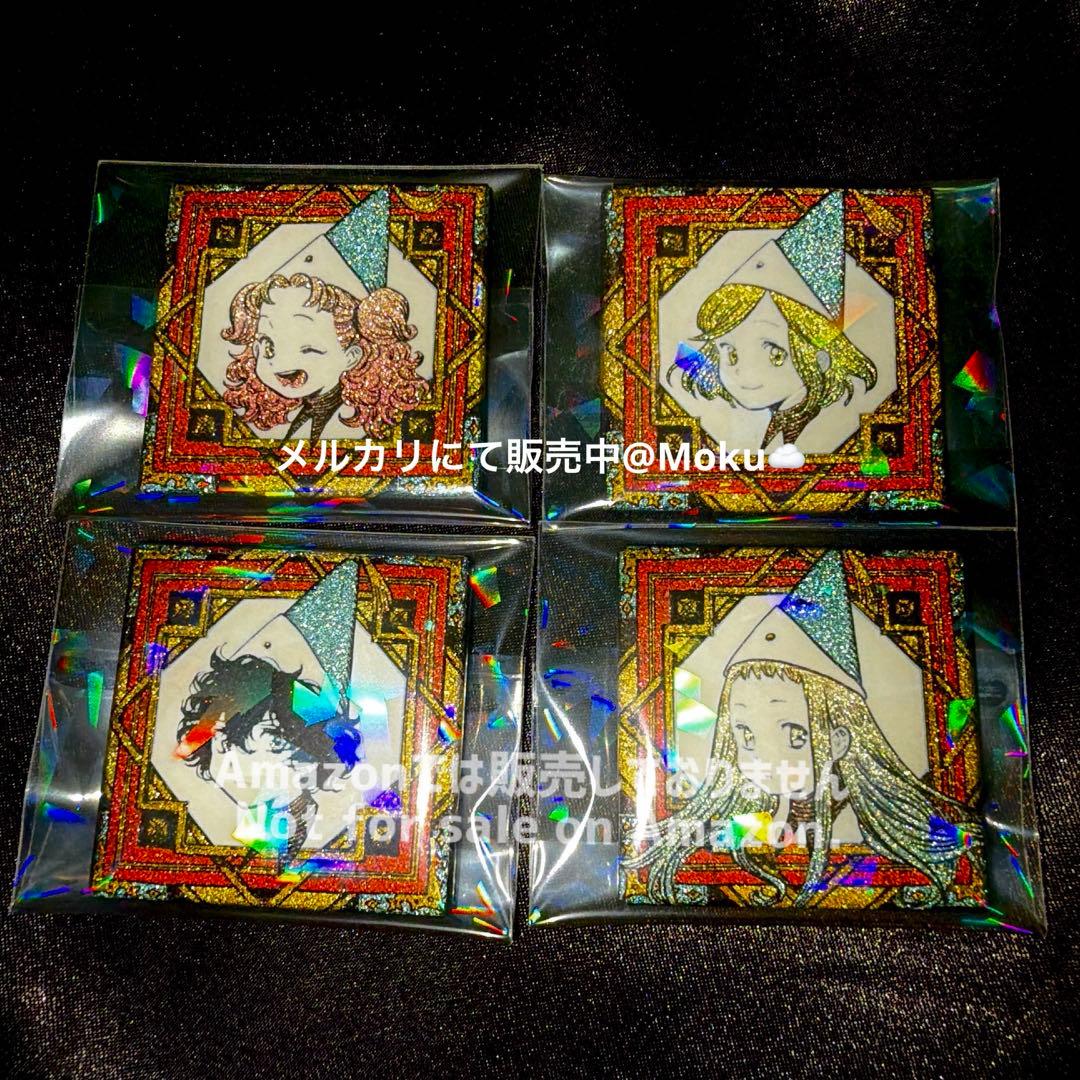 とんがり帽子のアトリエ グリッター 缶バッジ ココ アガット リチェ