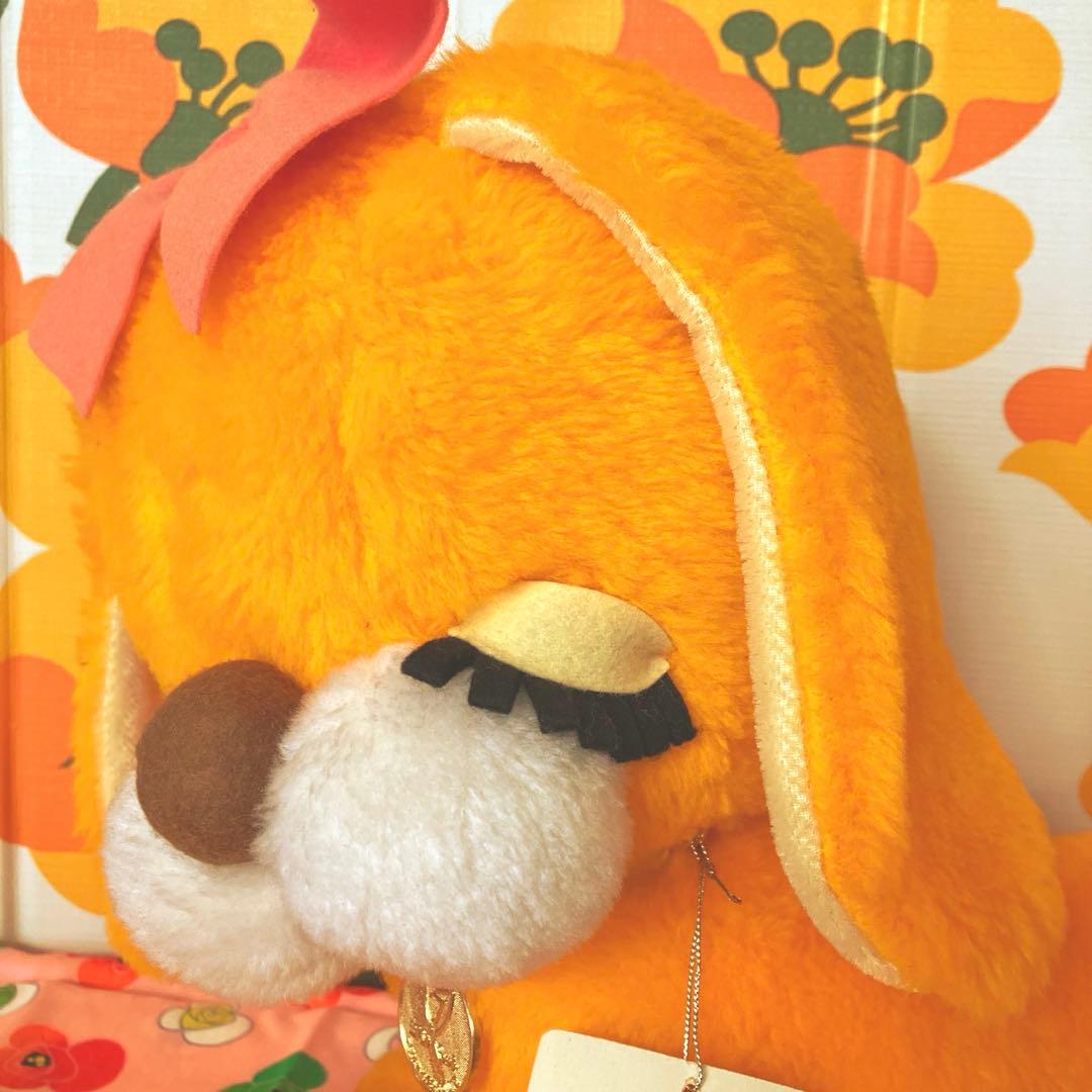 昭和レトロ レトロポップ 犬 ワンコ ぬいぐるみ 当時物 新品未使用 タグ付き