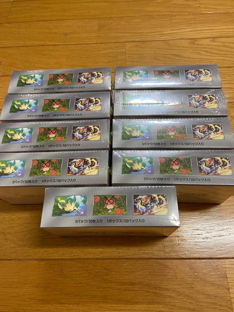 ポケモンカード　テラスタルフェス　ex　 9ボックス　シュリンクあり