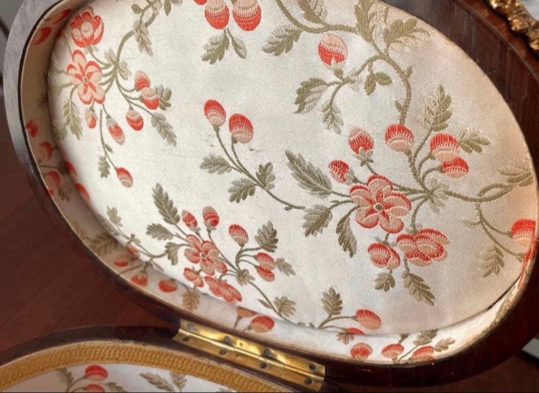 豪華 19世紀 アンティーク ジュエリーボックス フランス 木箱 木製 宝石箱