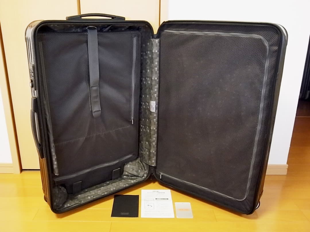 ◇リモワ サルサ 定番人気色 ネイビー 大サイズ86L◇メンテ