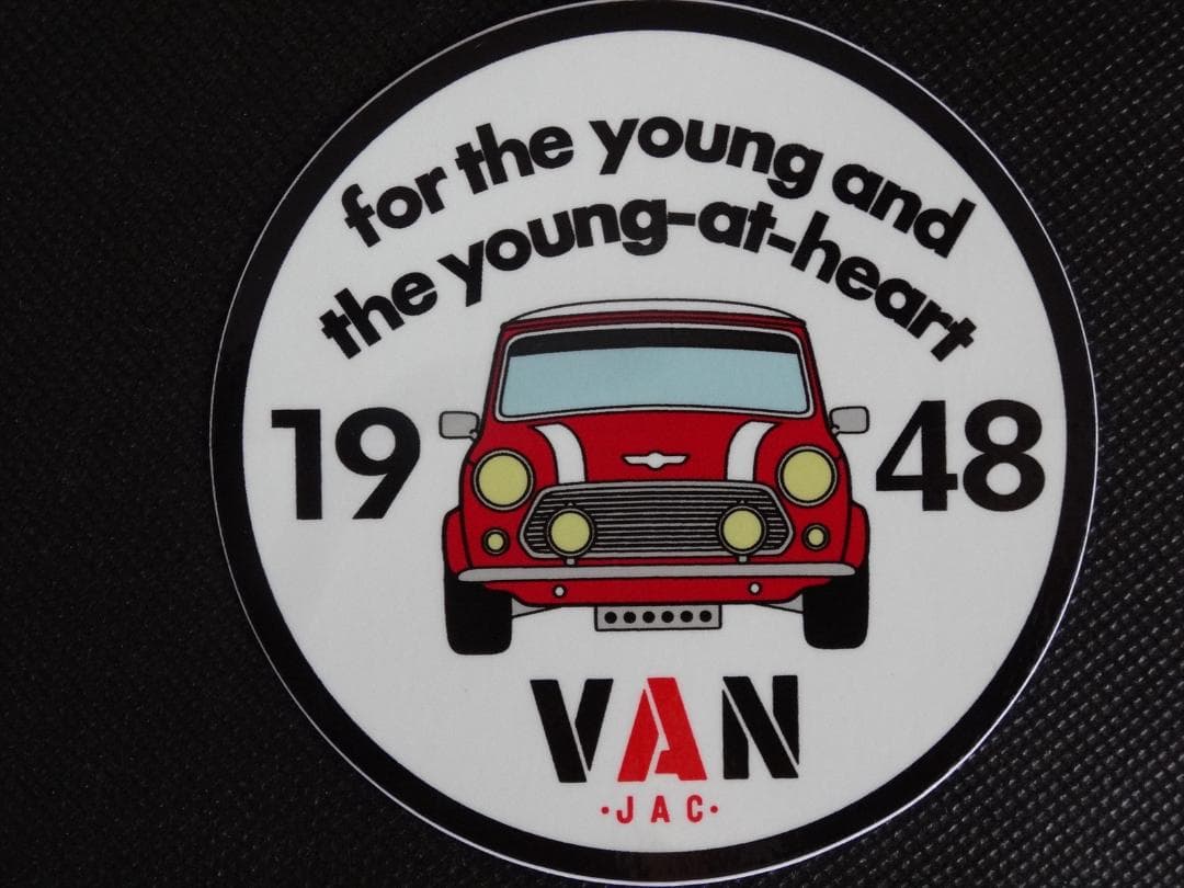 VAN JACKET ヴァンヂャケット 旧車ミニクーパーVAN ステッカー - メルカリ