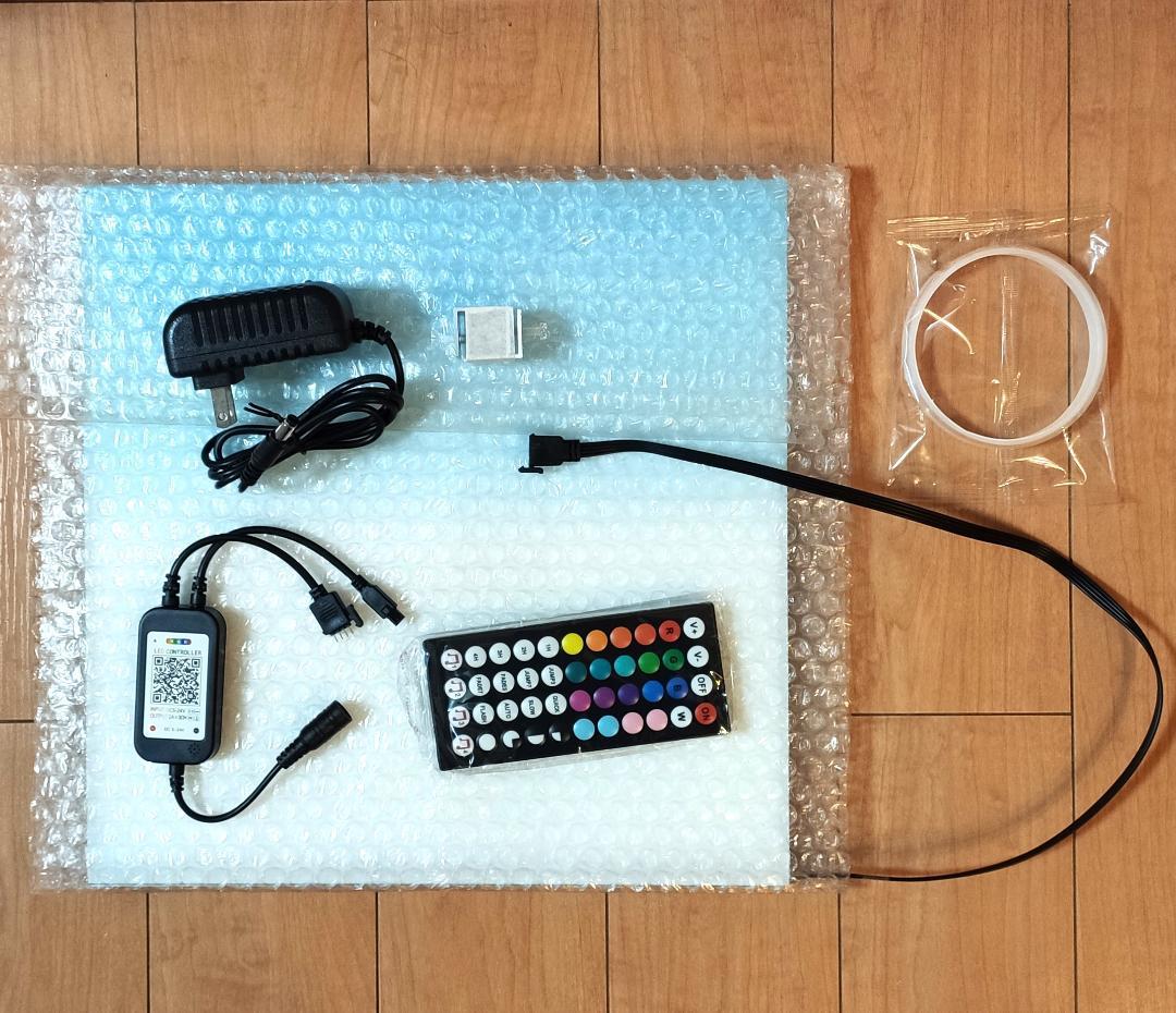 lcl33】カラーLEDライトスクリーン 30cm x 30cm 水槽 カラー バック