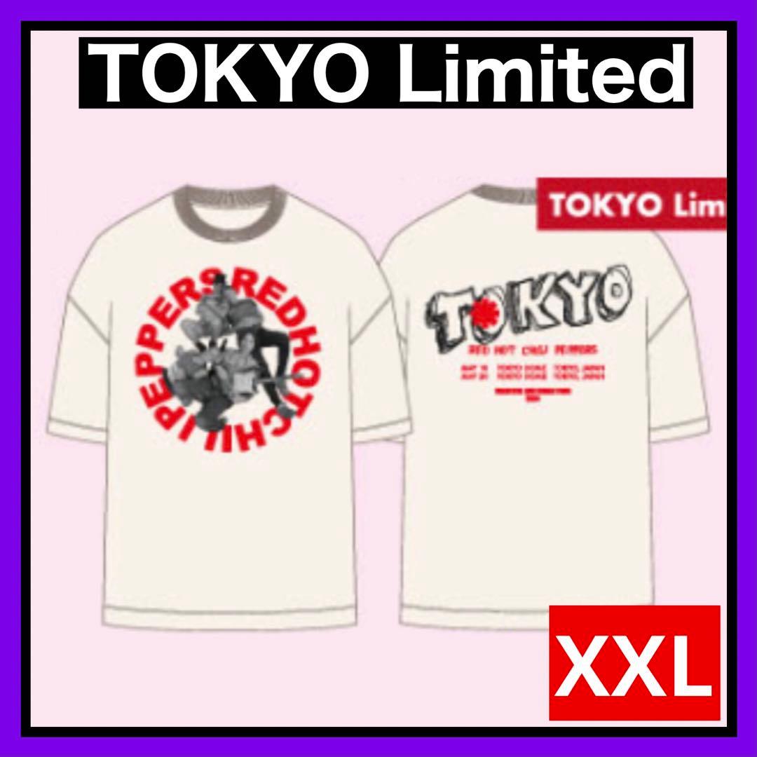 XXL】東京限定 2024 レッドホットチリペッパーズ Tシャツ ホワイト