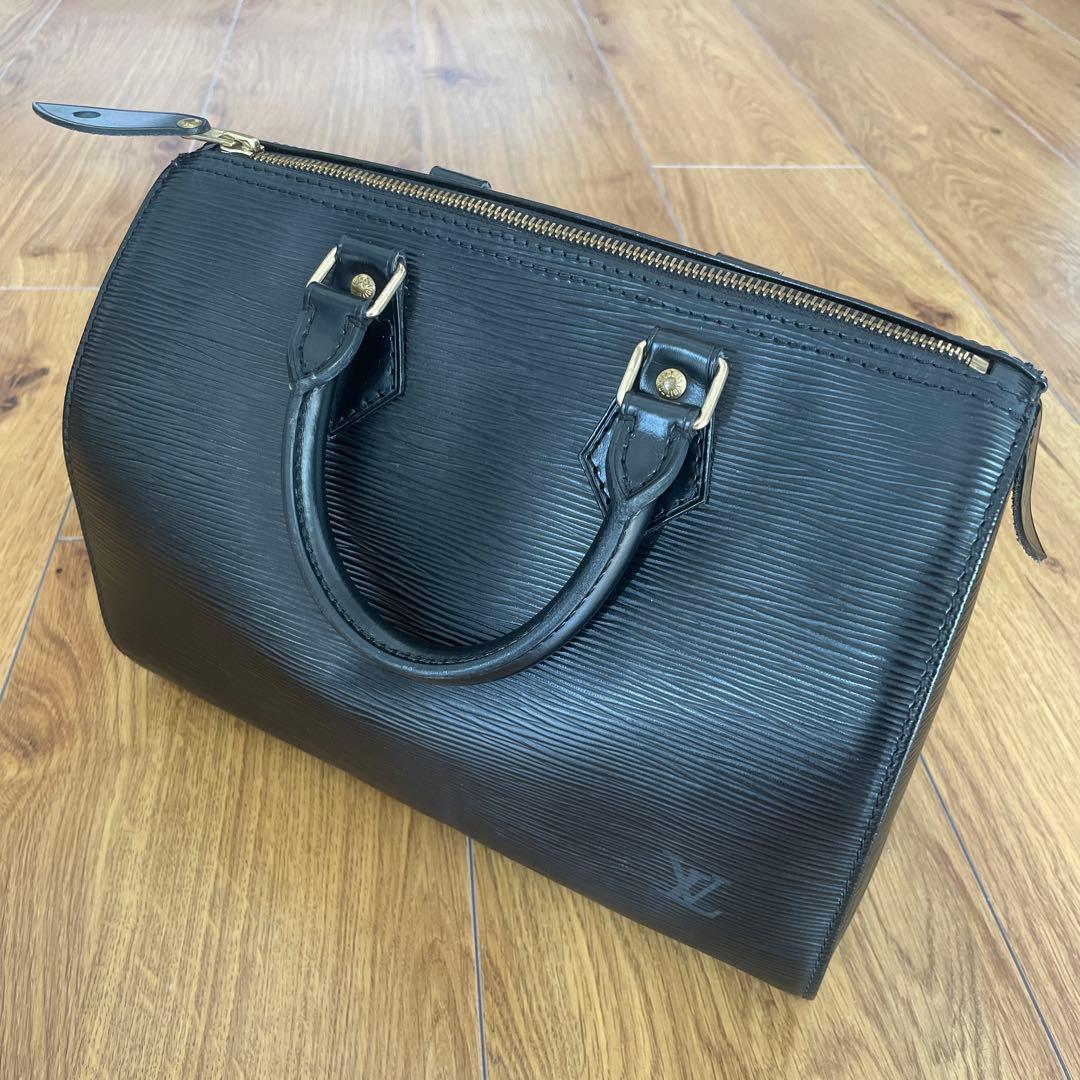 LOUIS VUITTON ボストンバッグ スピーディ25 エピ ノワール