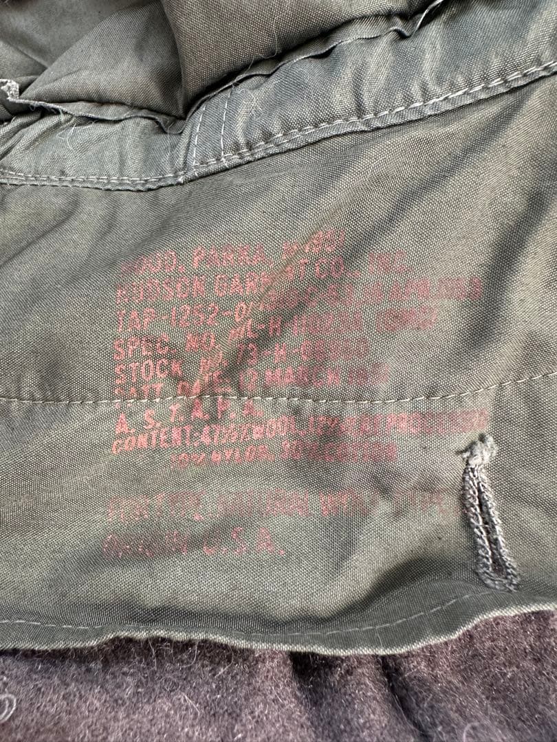 M-51 パーカー用フード