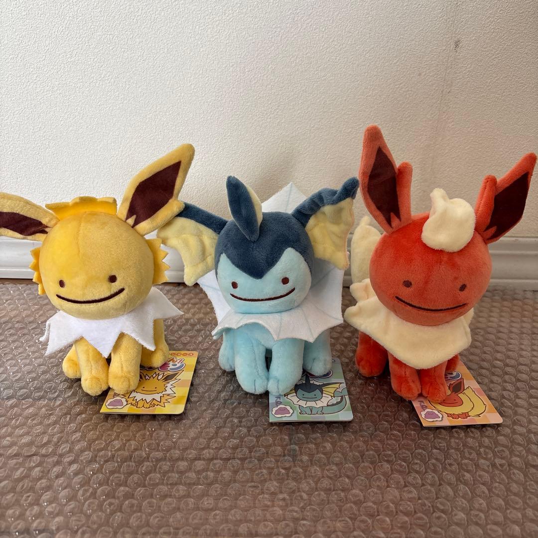 ポケットモンスター　ポケモン　へんしんメタモン　ブイズ　ぬいぐるみ　新品　未使用