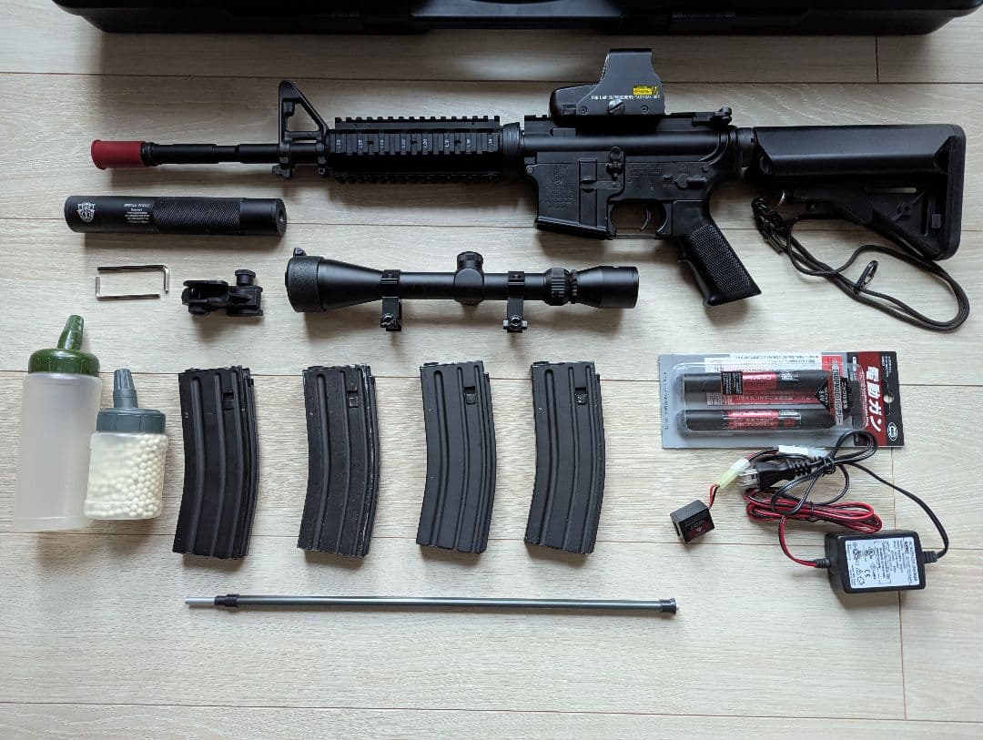 k.kentaro様専用 次世代電動ガンSOPMOD M4 サバゲー初心者セット