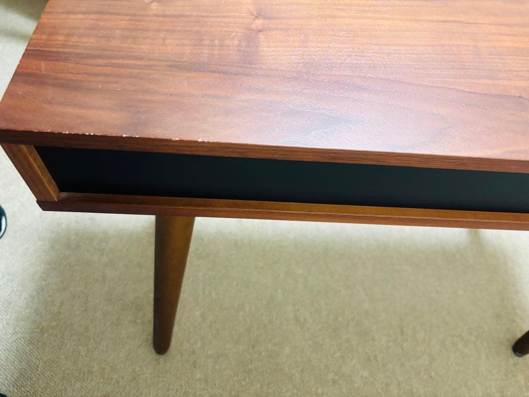 ニトリ　デスクエリン　引き出し付き　 幅90cm