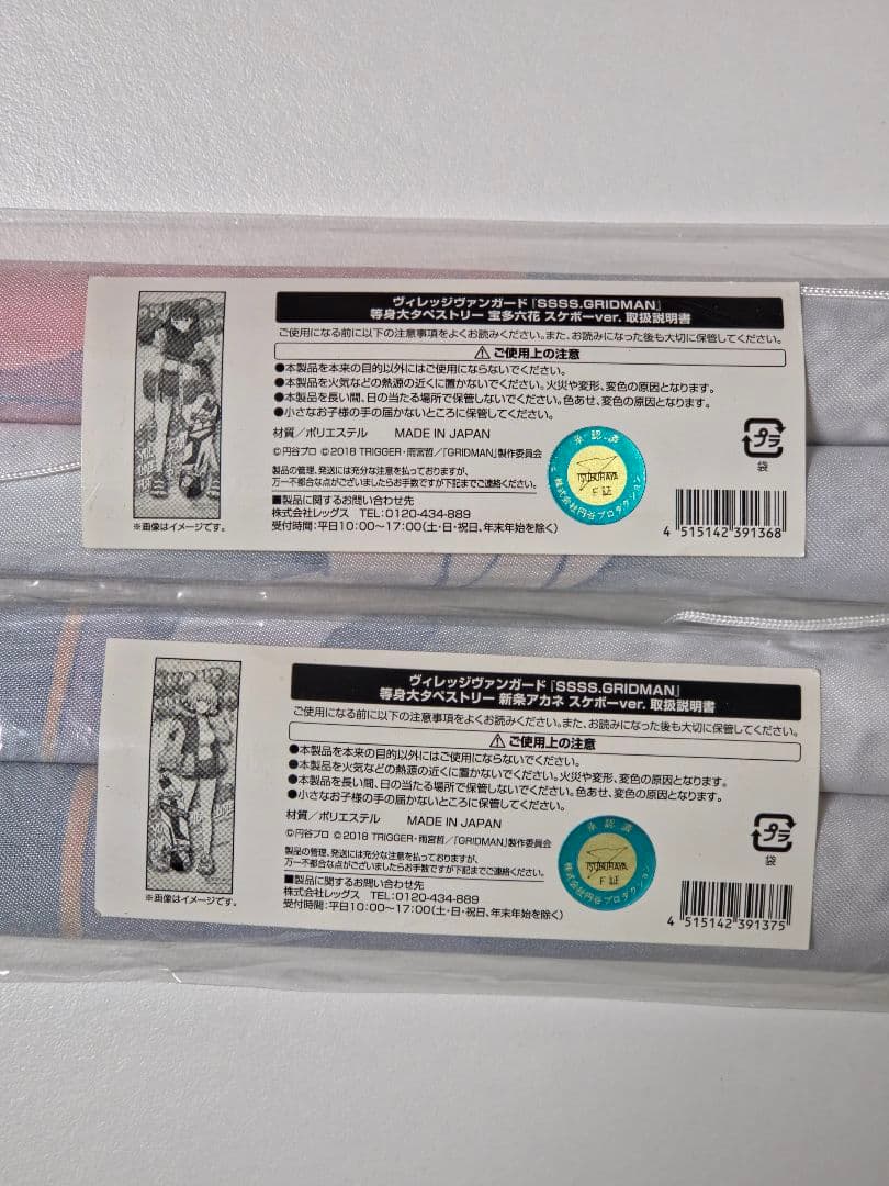 SSSS.GRIDMAN 等身大タペストリー ヴィレヴァン限定 スケボーver.