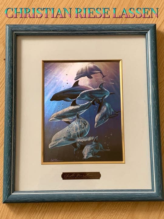 クリスチャンラッセン メタルラインアートコレクション 絵画