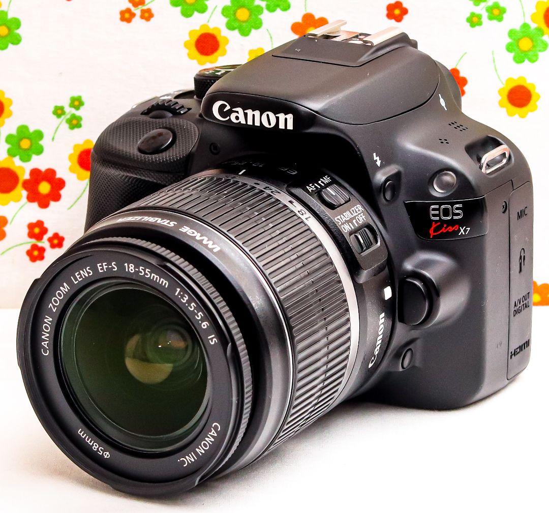 Canon EOS Kiss X7☆スマホ転送☆超小型☆間違いない一眼レフ