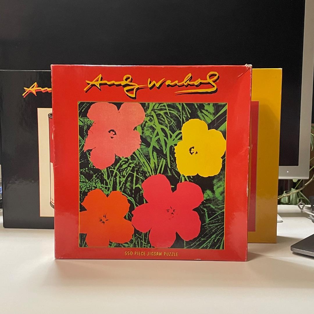 アンディーウォーホル 貴重 90年代 アメリカ製 ジグソーパズル 3式