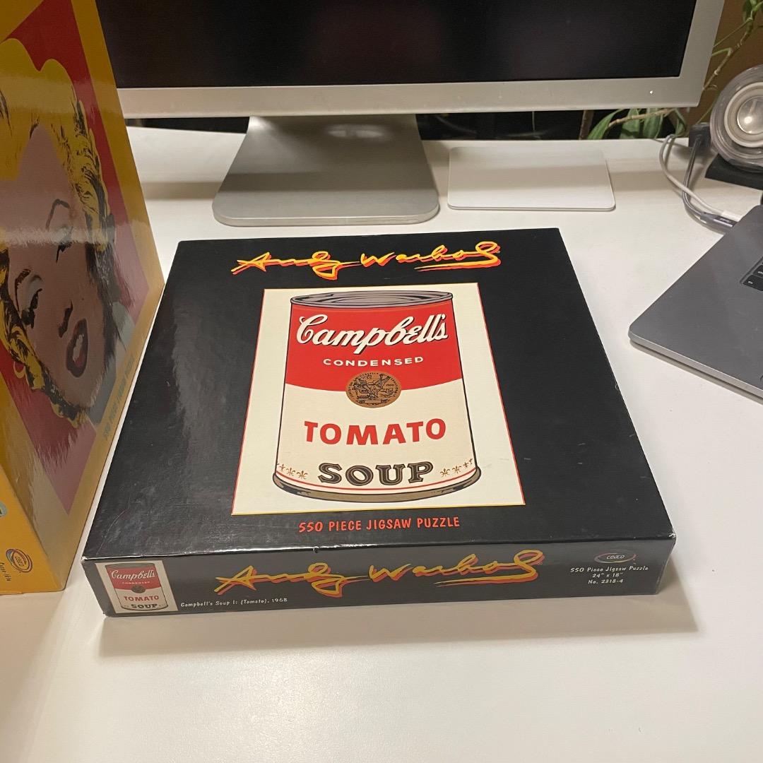 アンディーウォーホル 貴重 90年代 アメリカ製 ジグソーパズル 3式