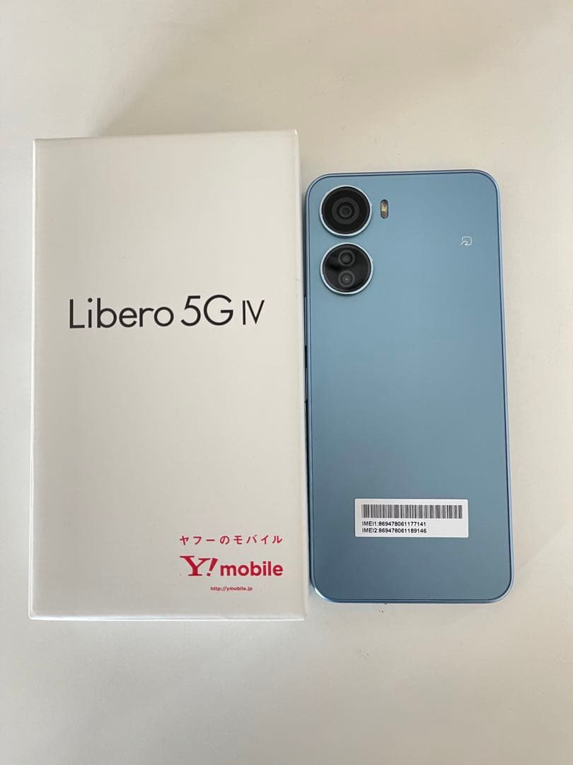 Libero 5G IV ブルー Y!mobile 価格