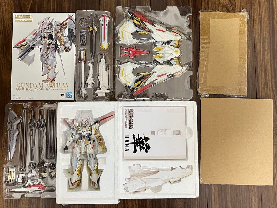 L BUILD ガンダムアストレイ ゴールドフレーム天ハナ バージョン華