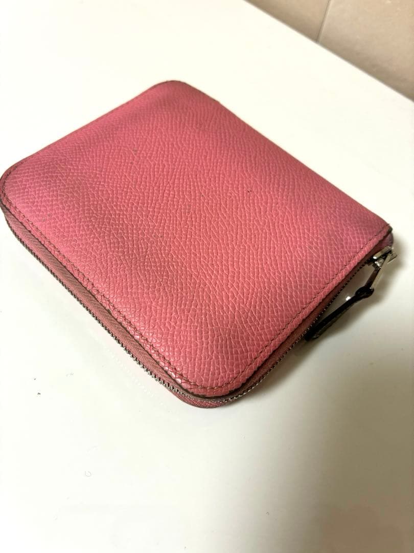 エルメス　HERMES 小財布　シルクインコンパクト　ピンク　正規品