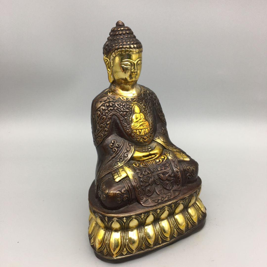 仏教美術 仏像 釈迦牟尼仏仏像 家内仏堂 招財 開運 奉納 装飾品 工芸品 置物