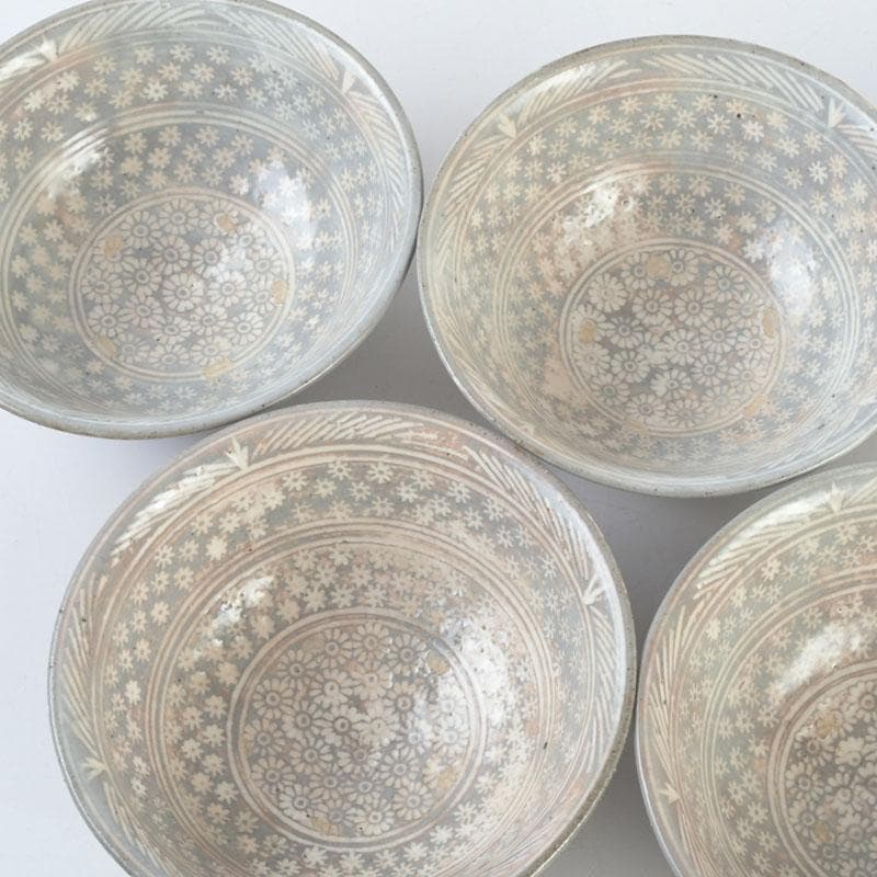 美優 様専用茶道具 金海駕洛窯 三島 数茶碗 五客 共箱 V 9468 - メルカリ