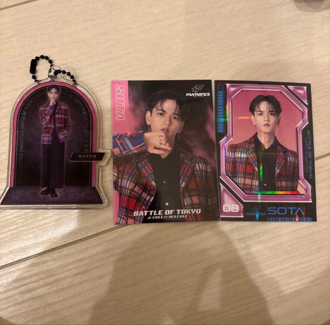 FANTASTICS 中島颯太 BOT フォトカード クリアチャーム - メルカリ