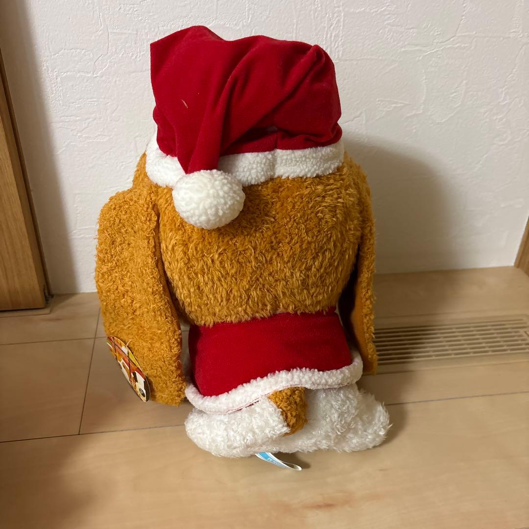 犬のぬいぐるみ　３体セット　PEANUTSCLUB クリスマス　コスチューム