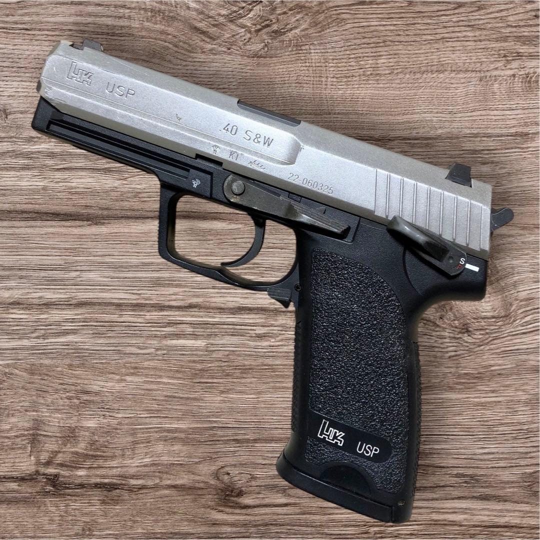 東京マルイ H&K USP シルバースライド ASGK電動ハンドガン　フルセット