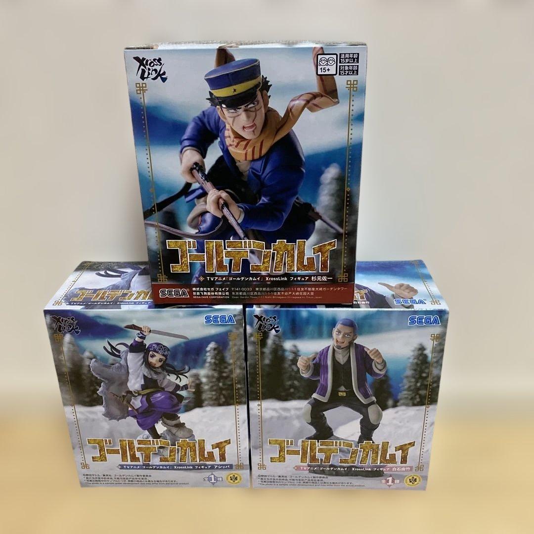ゴールデンカムイ フィギュア 3体セット - メルカリ