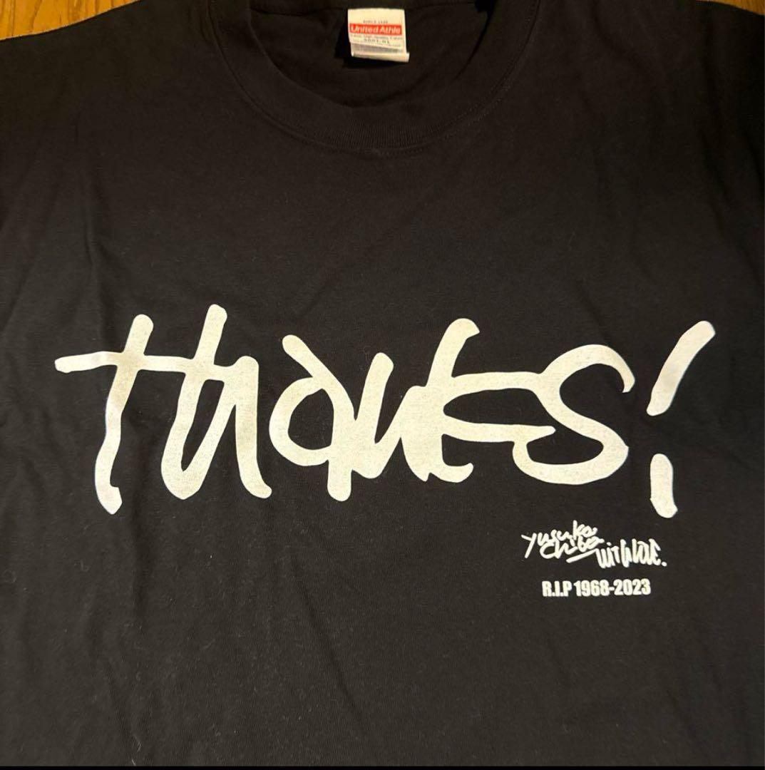 新品未使用品】チバユウスケ「thanks!」Tシャツ （限定品）Lサイズ
