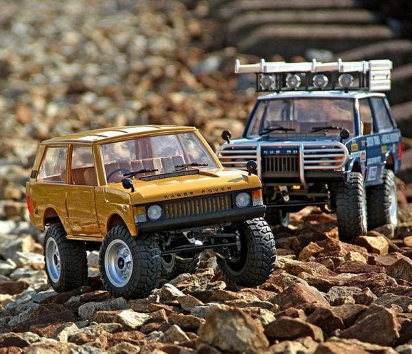 技術基準適合証明済 MN-1680 RTR 1/12 初代レンジローバー 黄