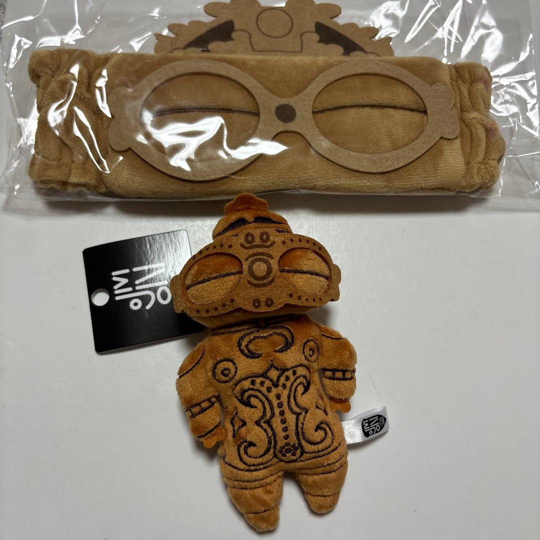 世界遺産縄文展 遮光器土偶ヘアバンド&マスコットキーチェーン 世界