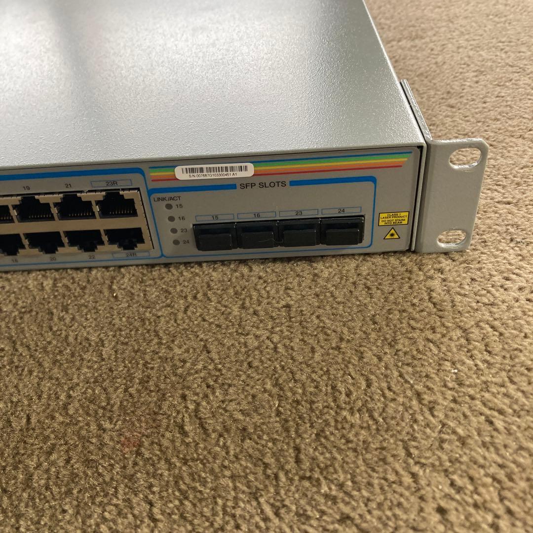 Allied Telesis CentreCOM GS924M V2 24ポート｜ギガビット