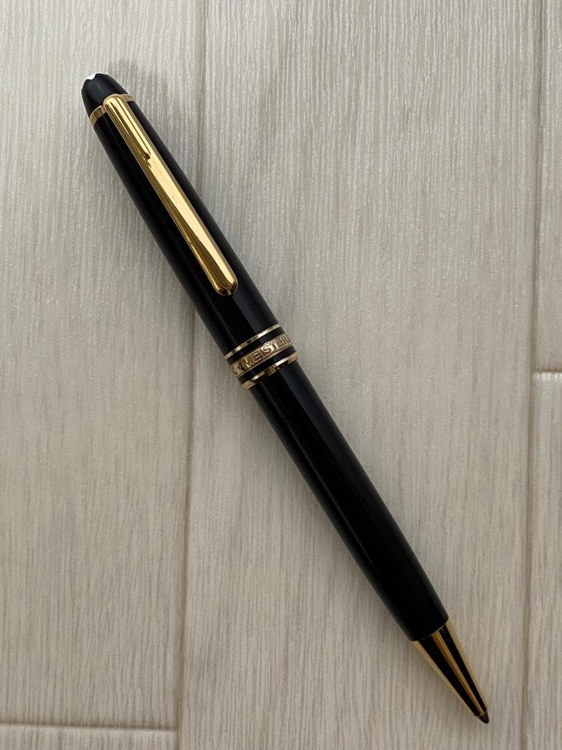 モンブラン 164 クラシック ブラックx ゴールド ボールペン ドイツ製