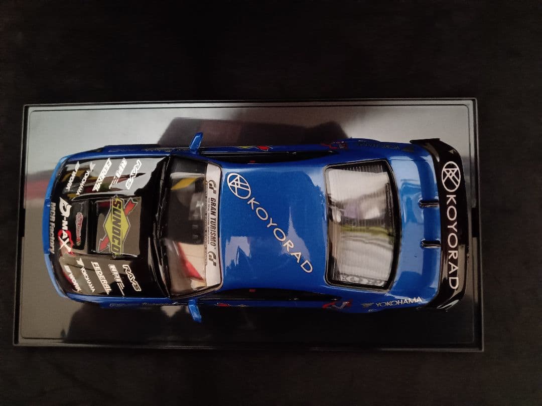 1/24 ニッサン S15 シルビア D-MAX プラモデル 完成品 ケース付