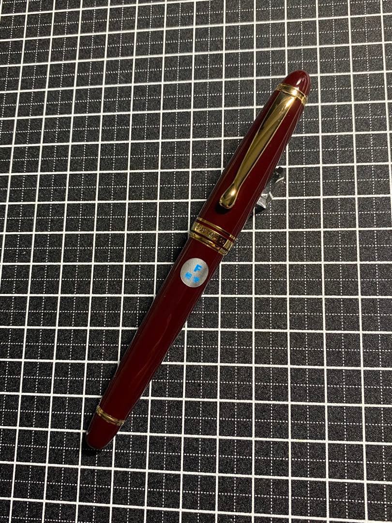 PILOT カスタム98 細字(F) PILOT CUSTOM98 Red 万年筆 字幅F PILOT