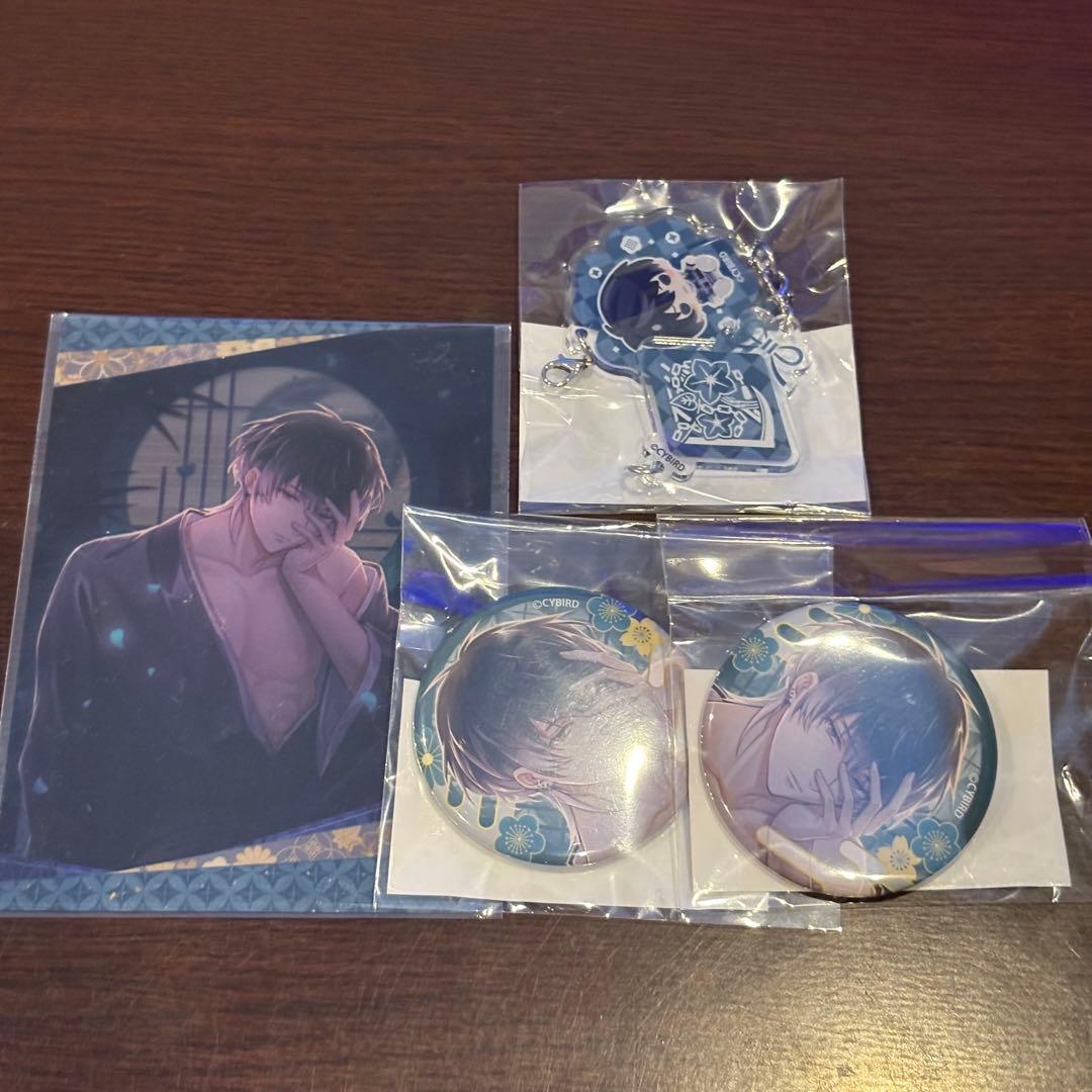 イケメン戦国 永縁 ちゃれくじ 霧隠才蔵 チャーム ブロマイド 缶バッジ