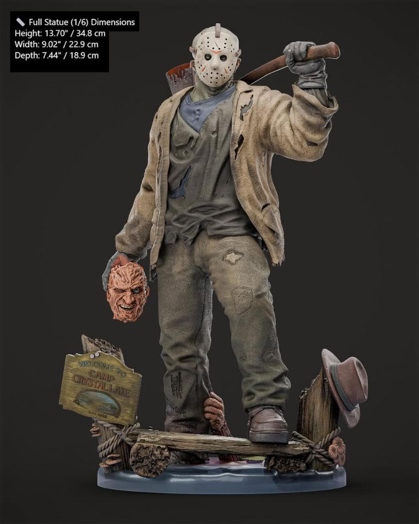 1/6　未塗装 未組立　フィギュア　ガレージキット 【 ジェイソン 】